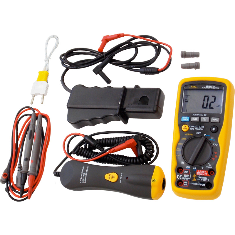 Alba Automotive Multimeter with Infra-red Thermometer Probe