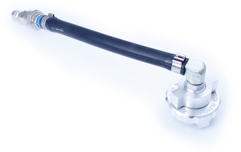 Alba Alloy Bleed Cap Adaptor - Nissan Pixo 28.5mm