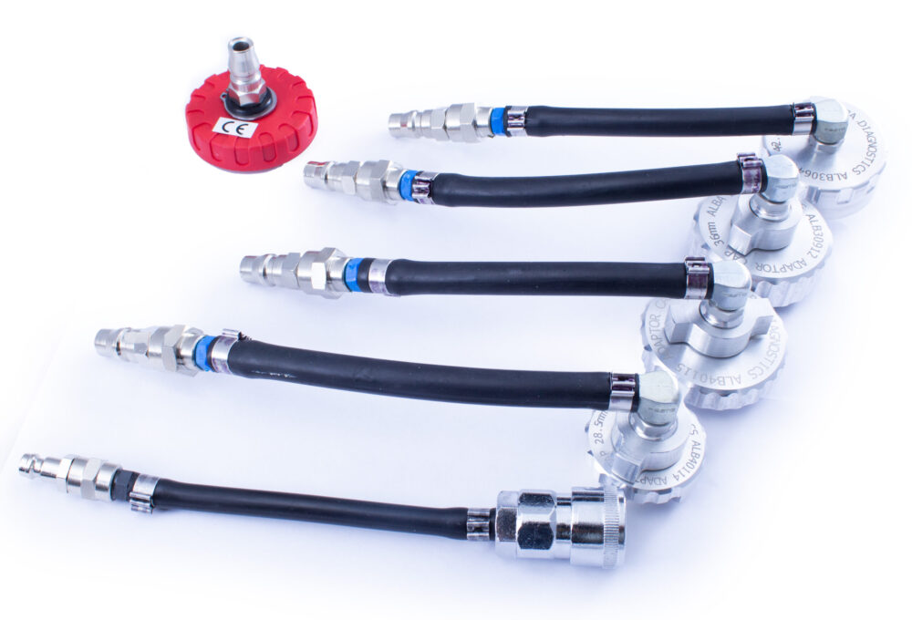 Alba Starter Set- Brake Bleeder Cap Adaptor Kit